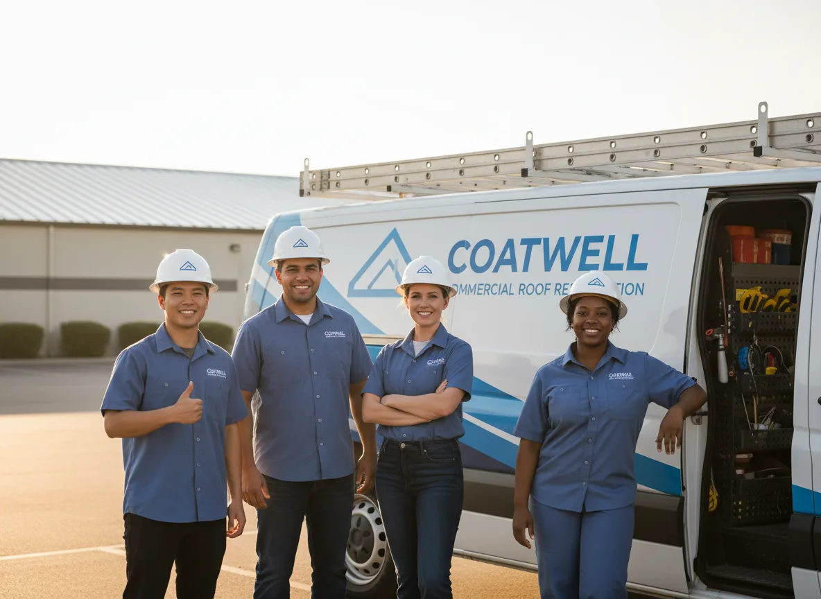 Commercial roof coating company in Somis, CA